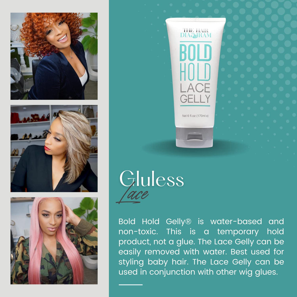 The Hair Diagram water-based formula delivers comfortable styling.