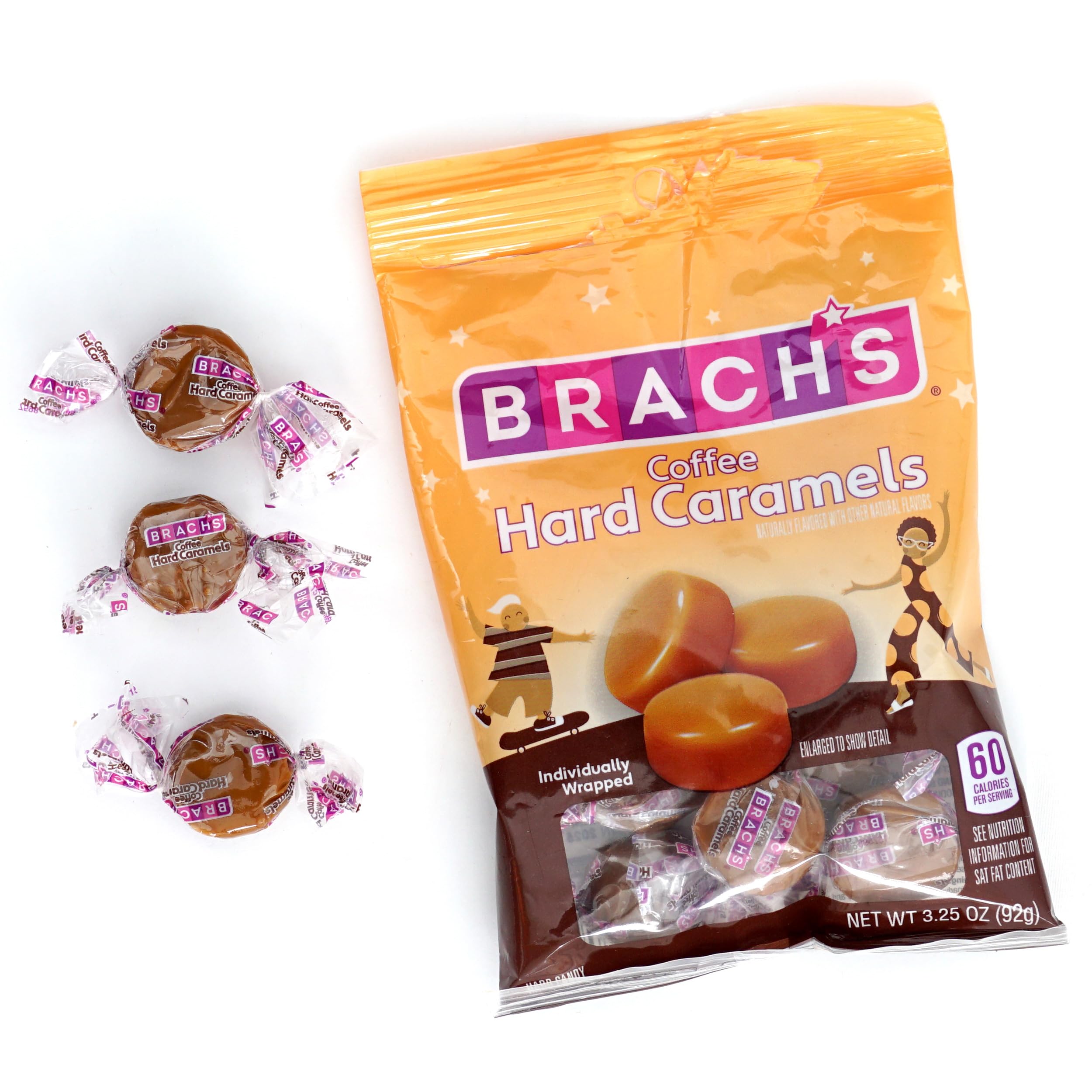 The Hampton Candy Company Nips individual packs ready for travel or desk.