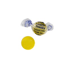 The Hampton Candy Company sugar-free lemon drops packaged ready to share with friends.