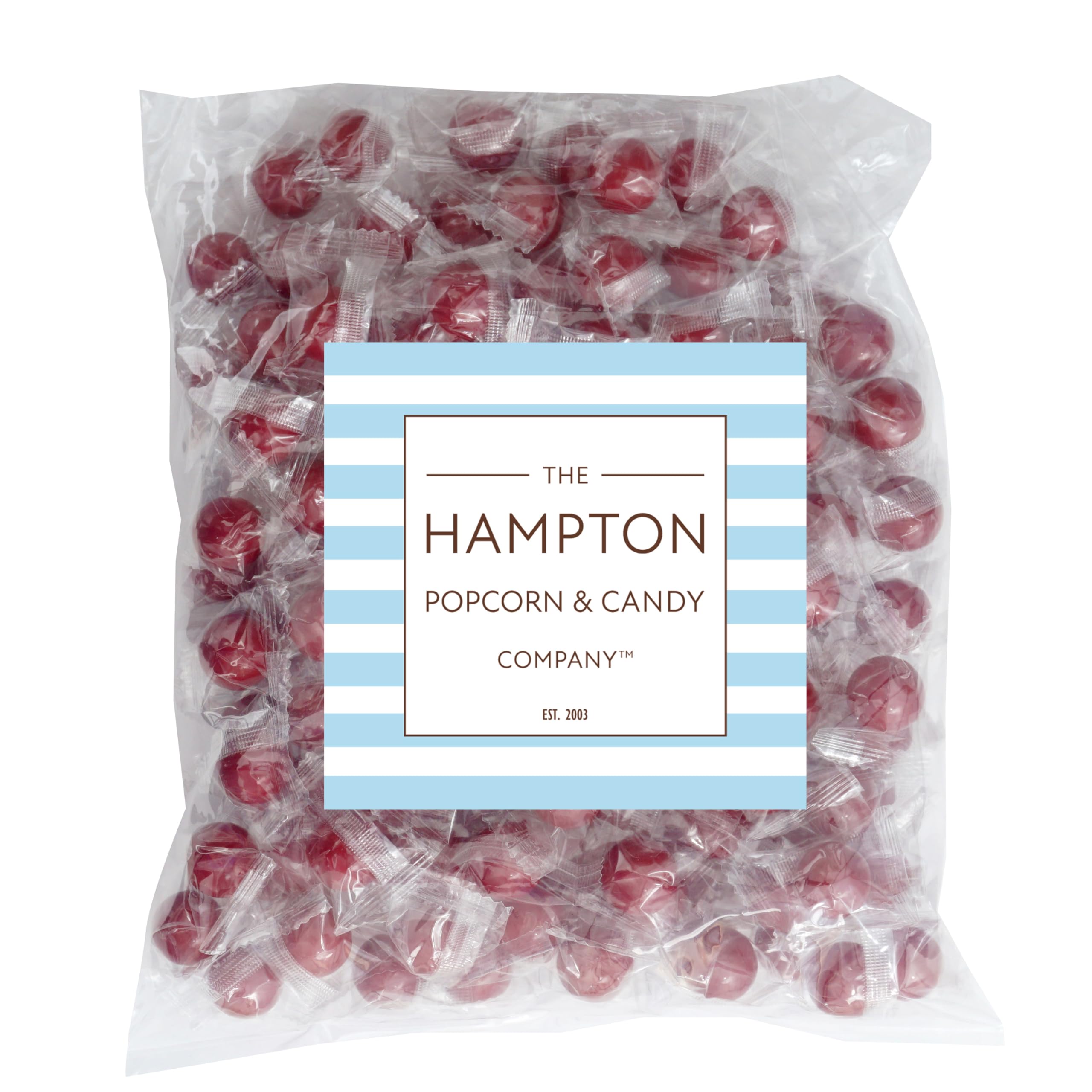 THE HAMPTON CANDY COMPANY Fireball cinnamon candy close-up highlighting bold flavor