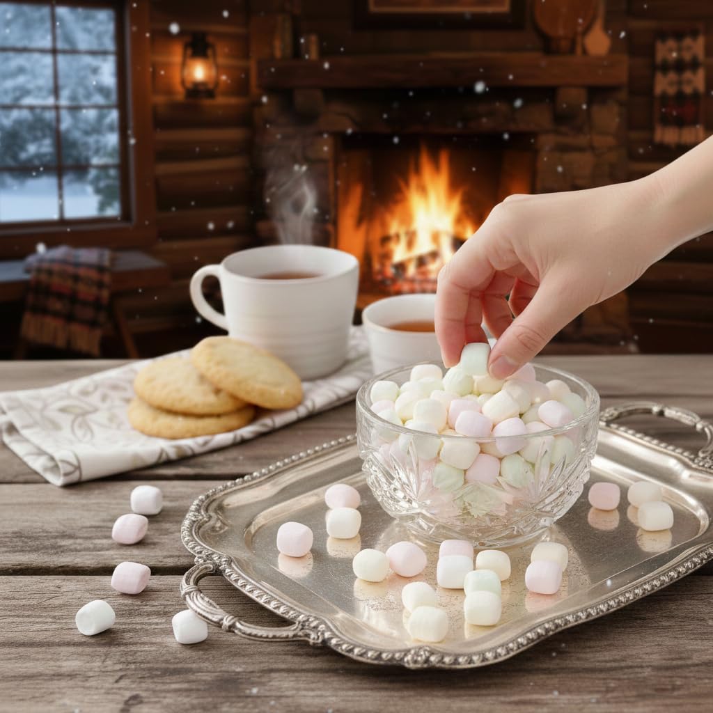 The Hampton Candy Company party mints pastel hues ideal for holiday gatherings.