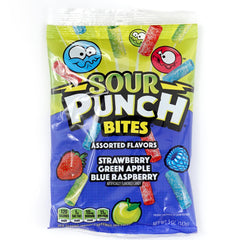The Hampton Sour Punch Bites assorted flavors 5-ounce pack offers variety to share.