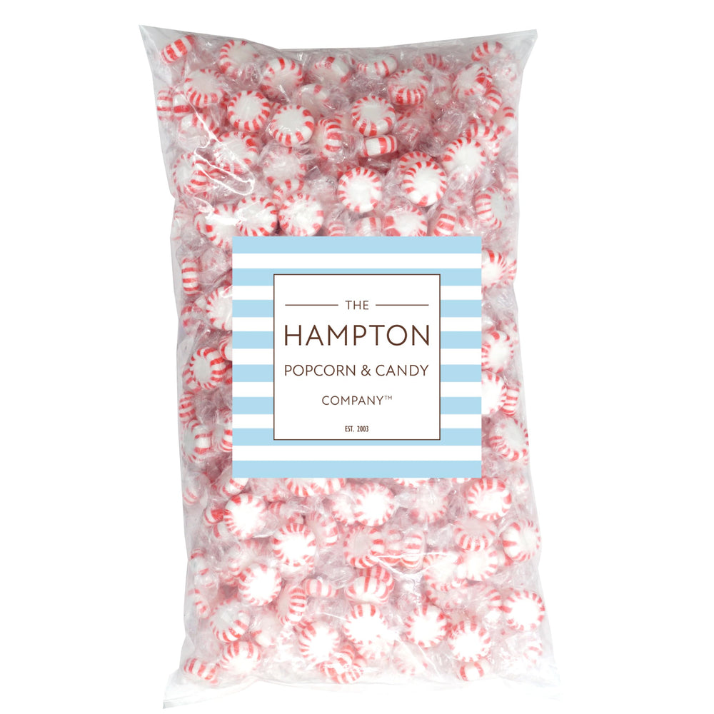 The Hampton Starlight Peppermint individually wrapped candies for on-the-go treats.