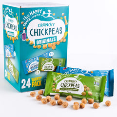 The Happy Snack Company variety-pack shown for on-the-go snacking.