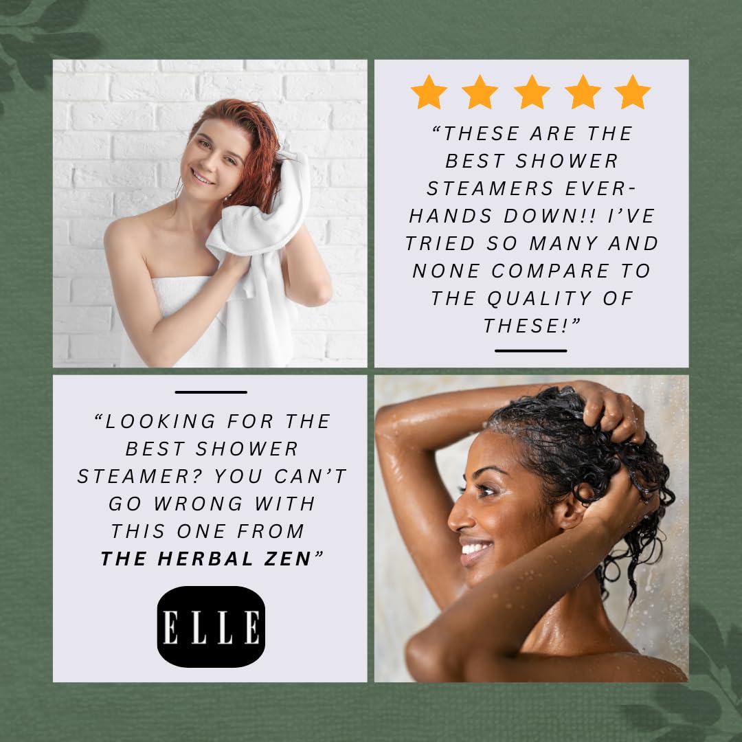 The Herbal Zen handmade shower steamers showcase USA-made craftsmanship