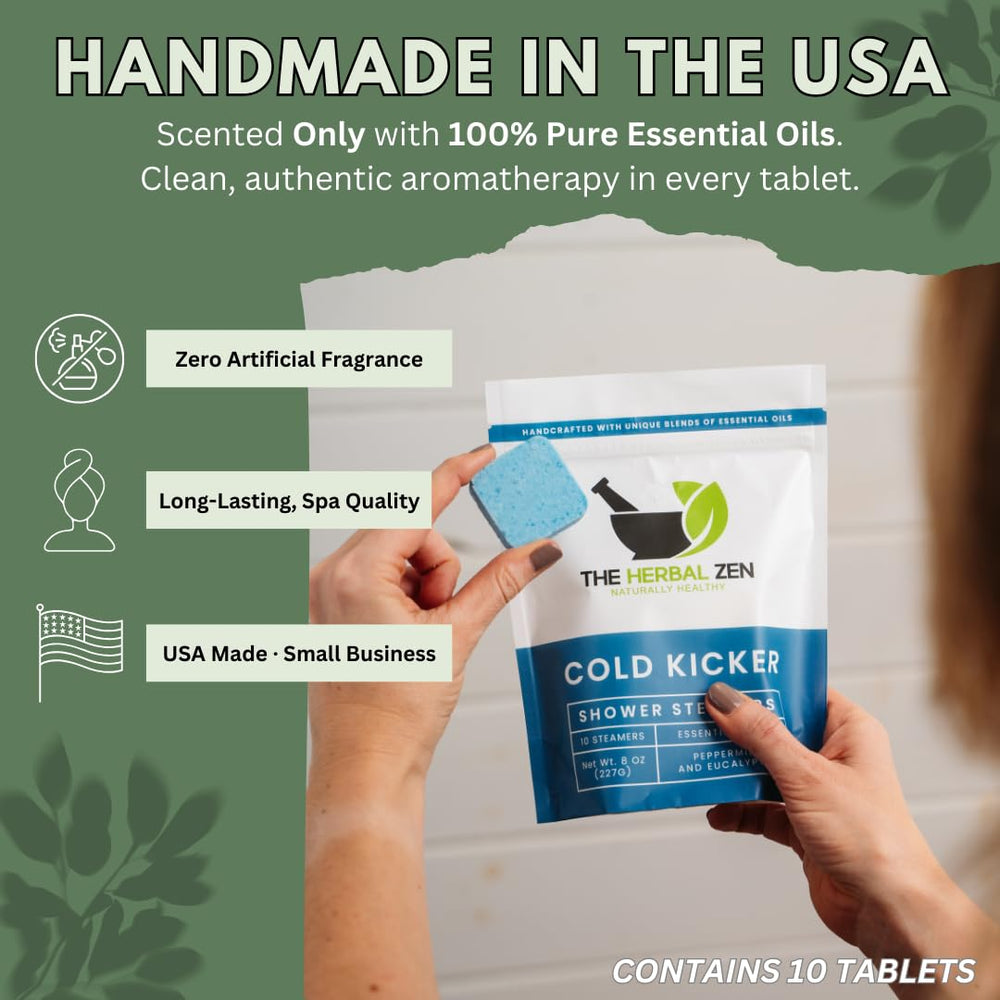 The Herbal Zen packaging and label showcases a thoughtful gift for wellness lovers.