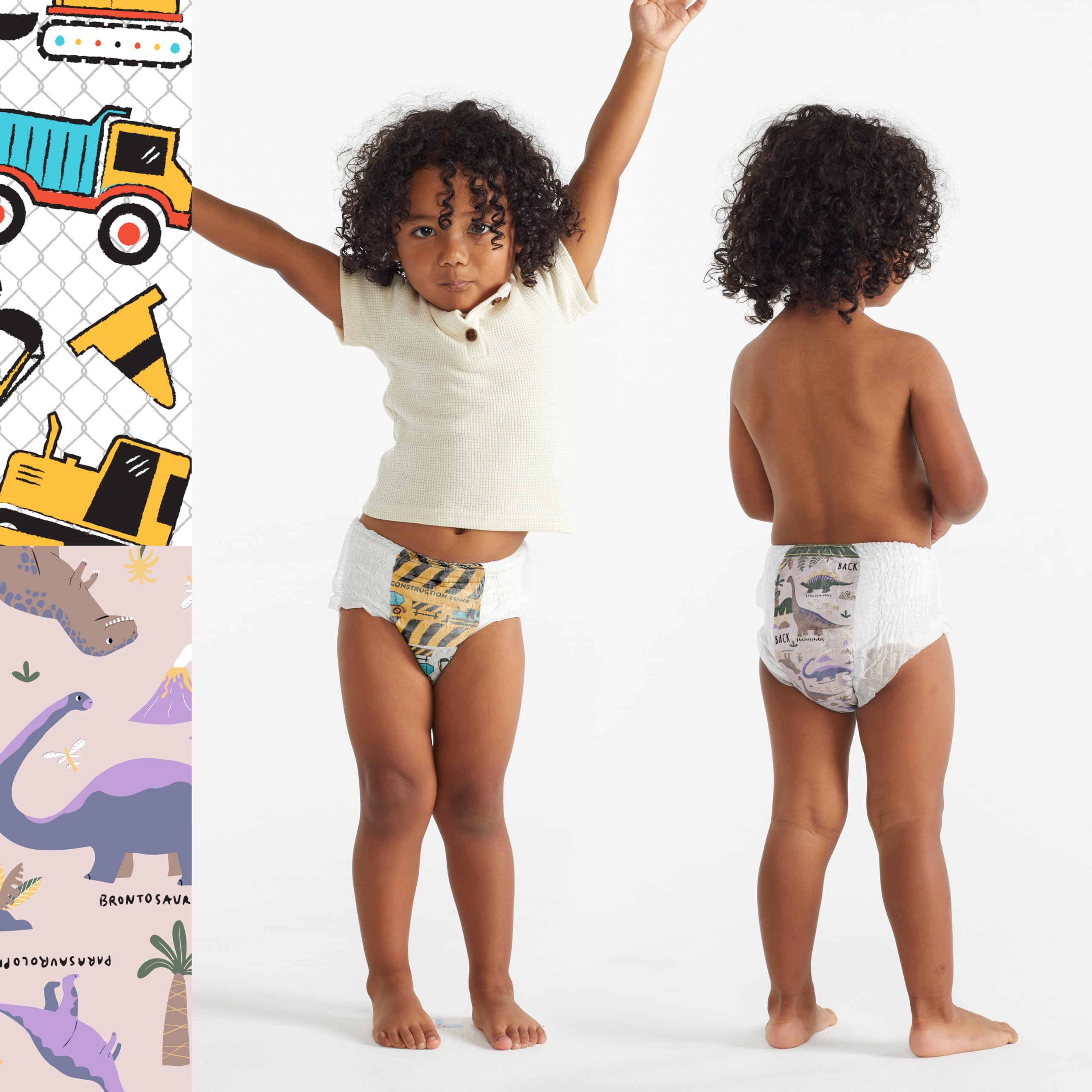 Honest Clean Conscious pants with adjustable waistband for easy on and off.