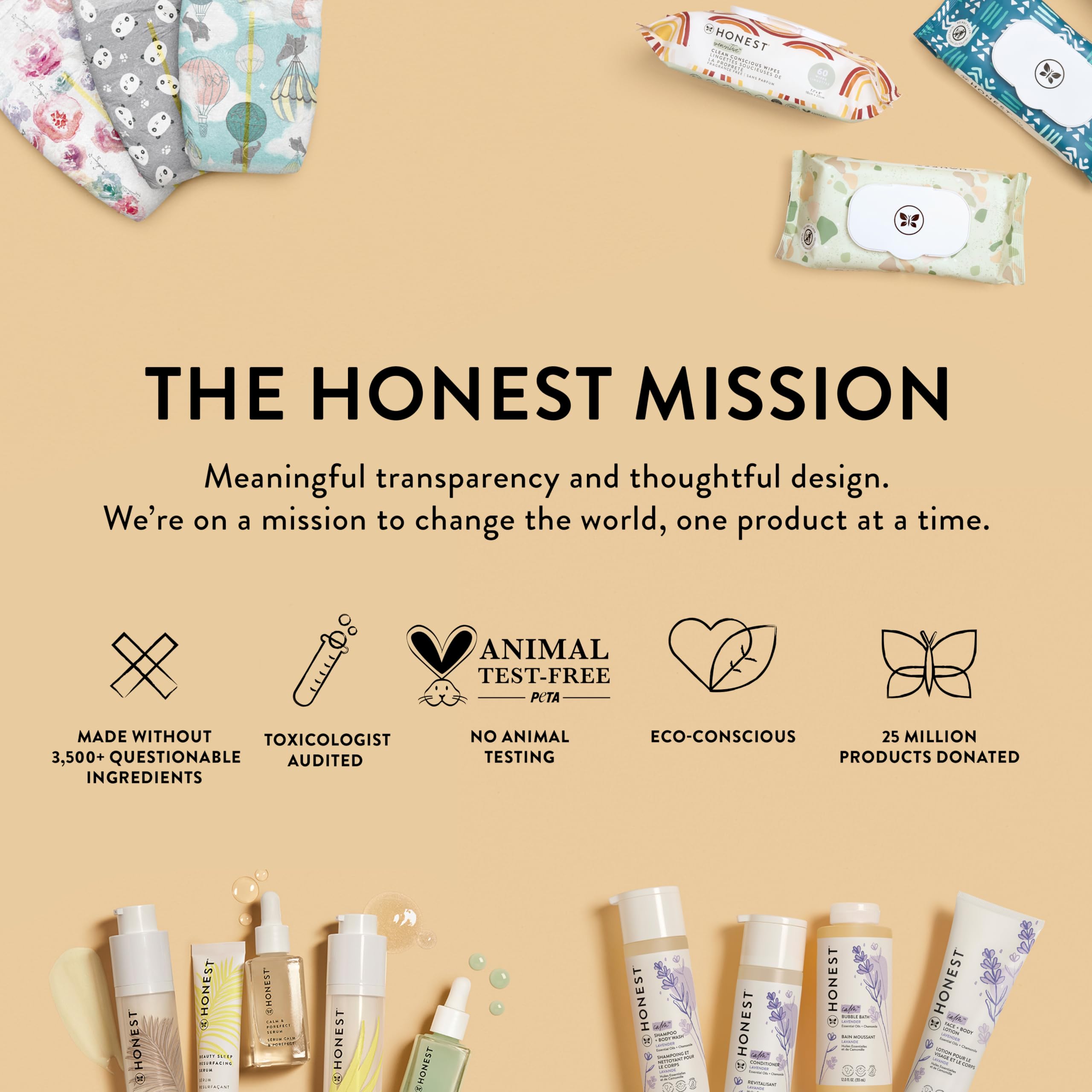 The Honest Company Post Workout Refresh Wipes for quick cleanup.