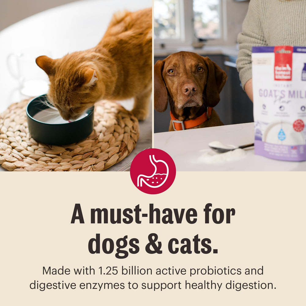 Probiotic-rich formula supports digestion in dogs and cats.