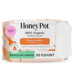 The Honey Pot Company ultra-absorbent pulp core provides reliable protection during light flow
