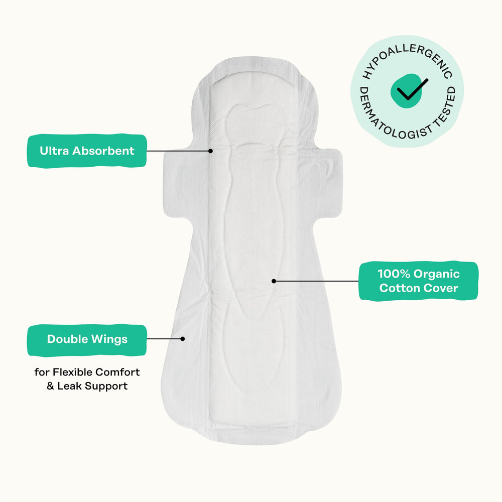 The Honey Pot Company lavender-infused pad for gentle aroma.