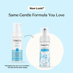 The Honey Pot Sensitive Wash lavender botanicals offering soothing daily care