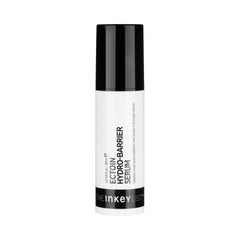 The INKEY List Ectoin Hydro-Barrier Serum bottle close-up shows premium hydration and barrier support.