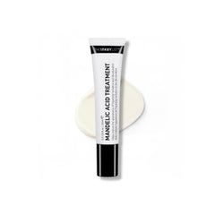 The INKEY List Mandelic Acid Treatment bottle close-up, fragrance-free for all skin types.