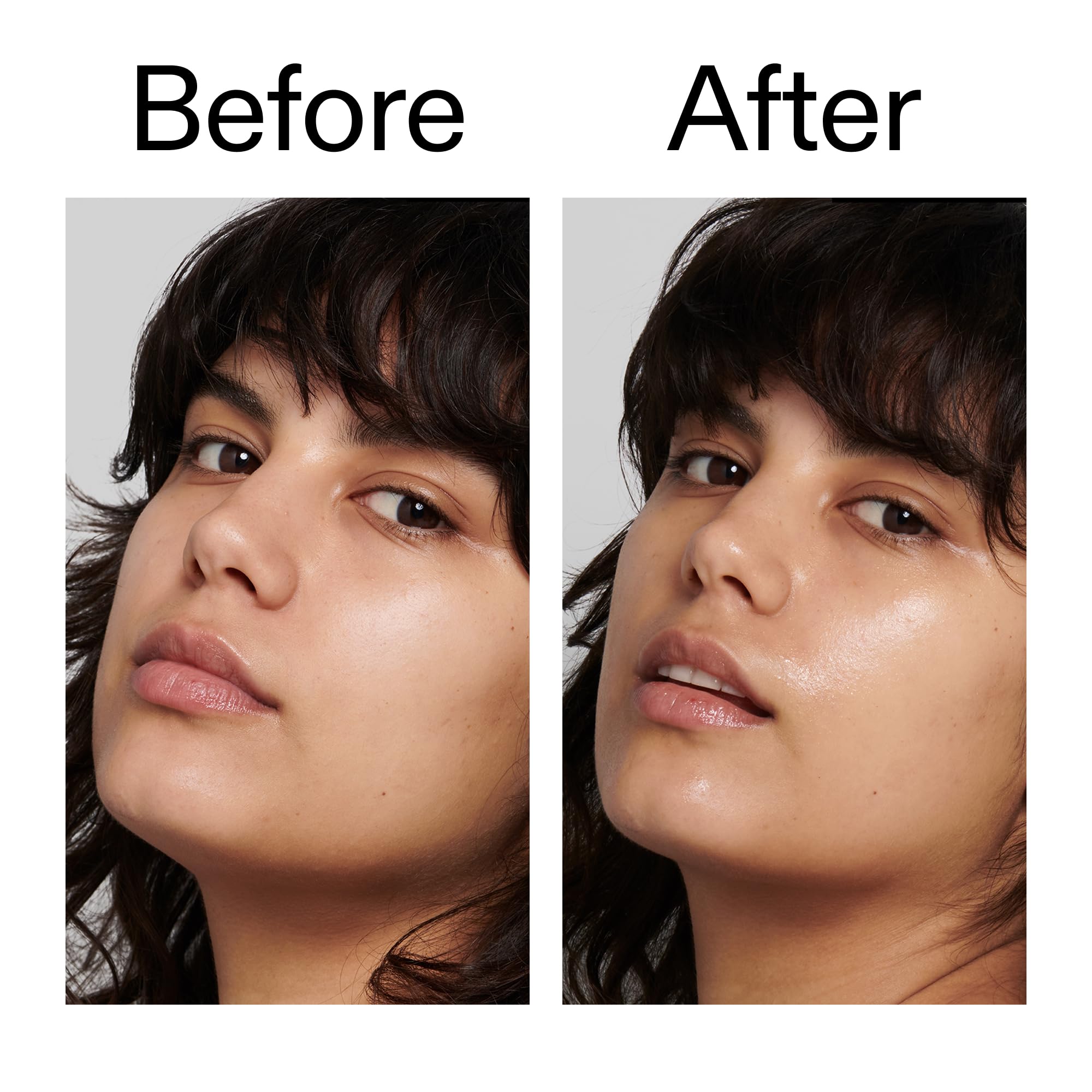 Glow closeup of The INKEY List Polyglutamic Acid Serum indicating improved radiance
