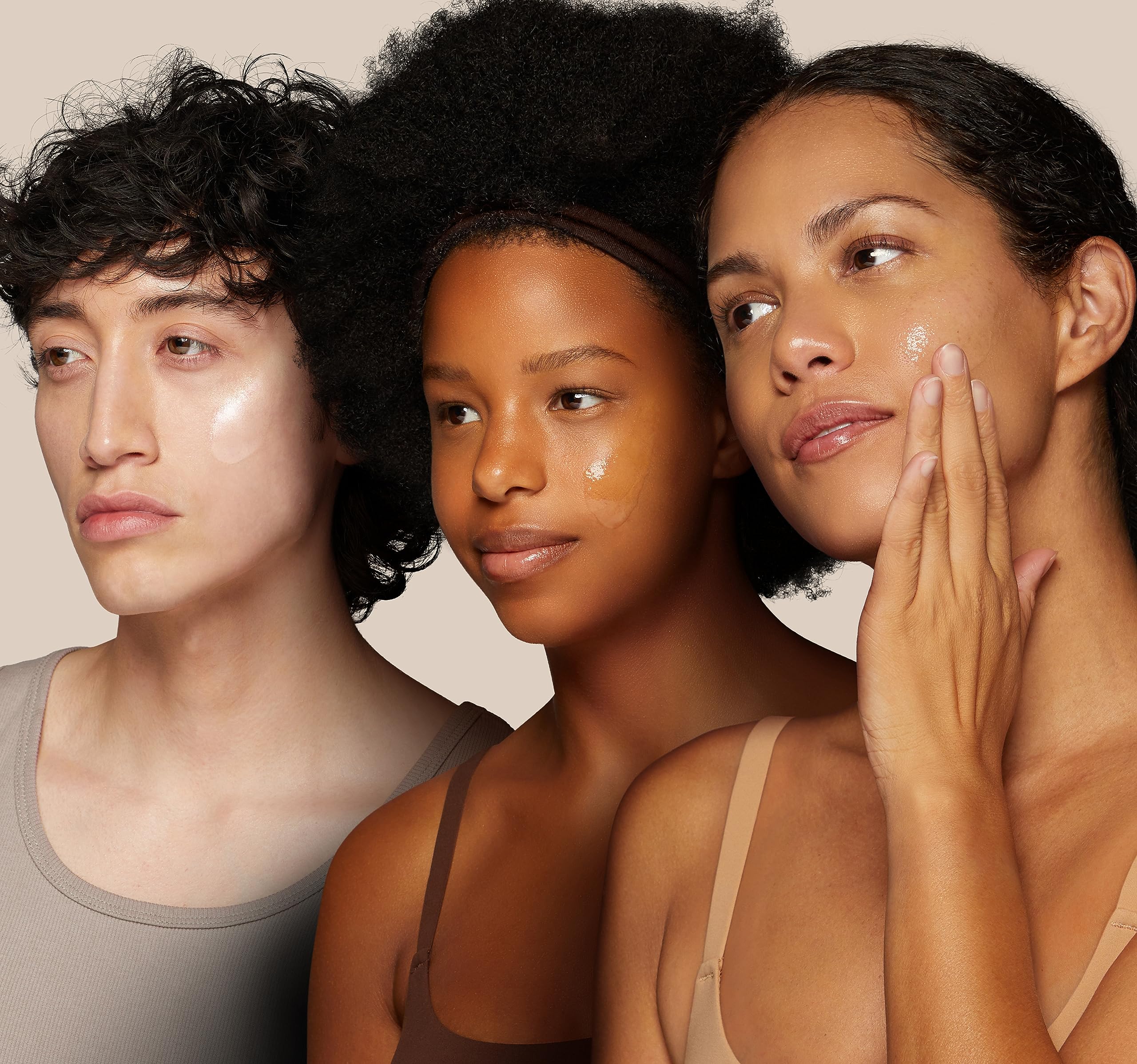 The INKEY List product in hand shows lightweight, non drying formula for clean skin