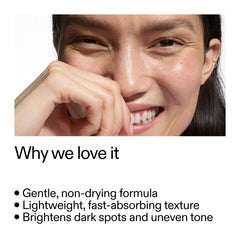 The INKEY List Tranexamic Acid Serum bottle pour for effortless nightly application
