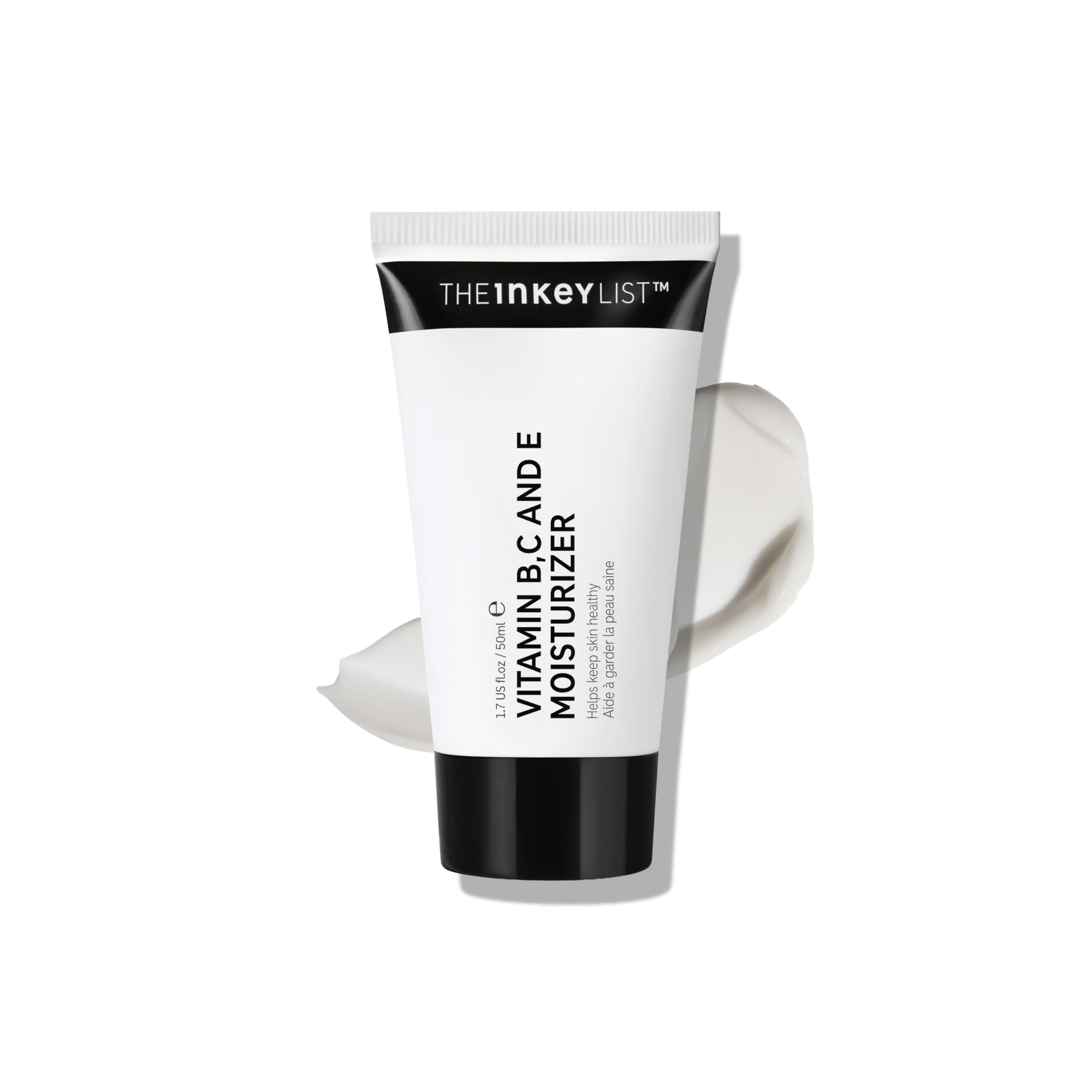 The INKEY List Vitamin B C E Moisturizer bottle front for lightweight daily hydration