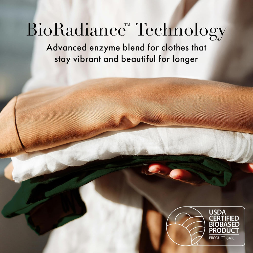 The Laundress Fresh Take bottle cap detail emphasizes precise dosing and fragrance control.