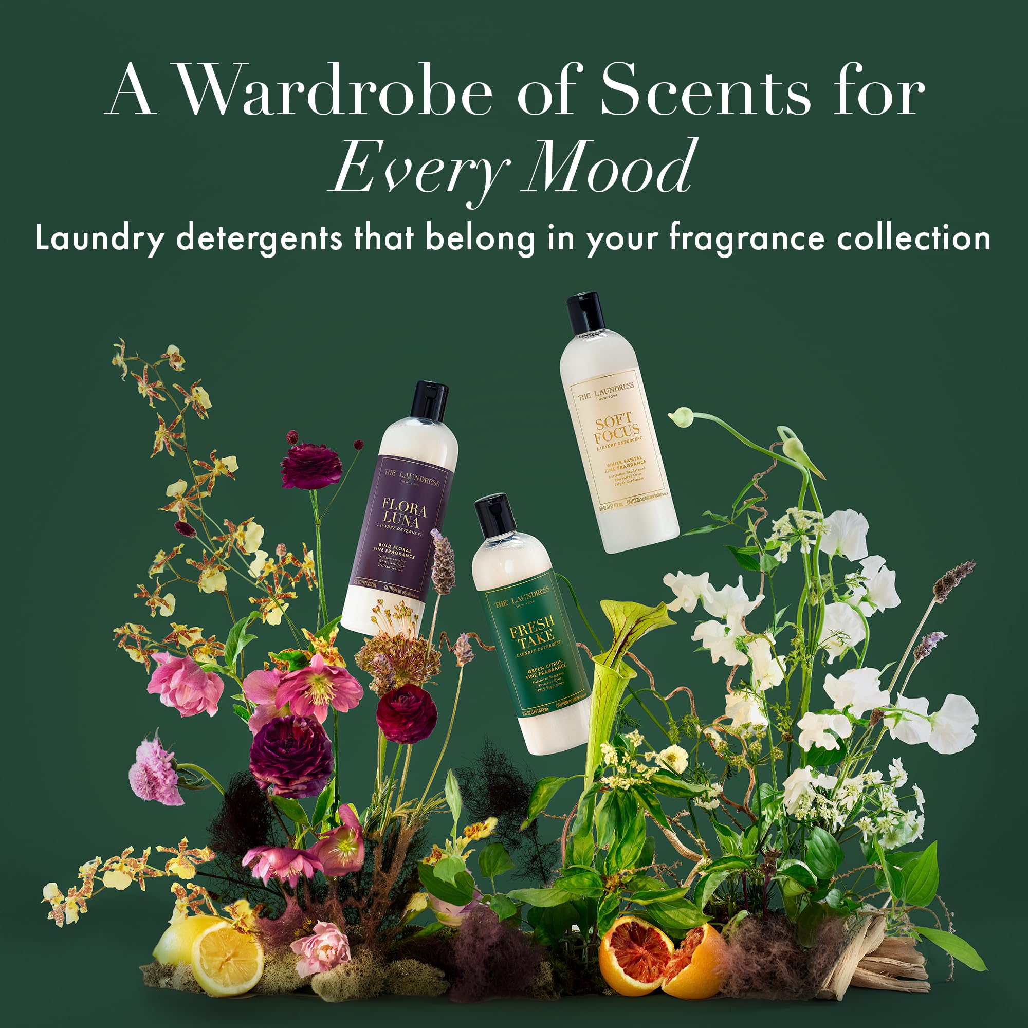 The Laundress Fresh Take fabric closeup hints at soft, vibrant results after washing.