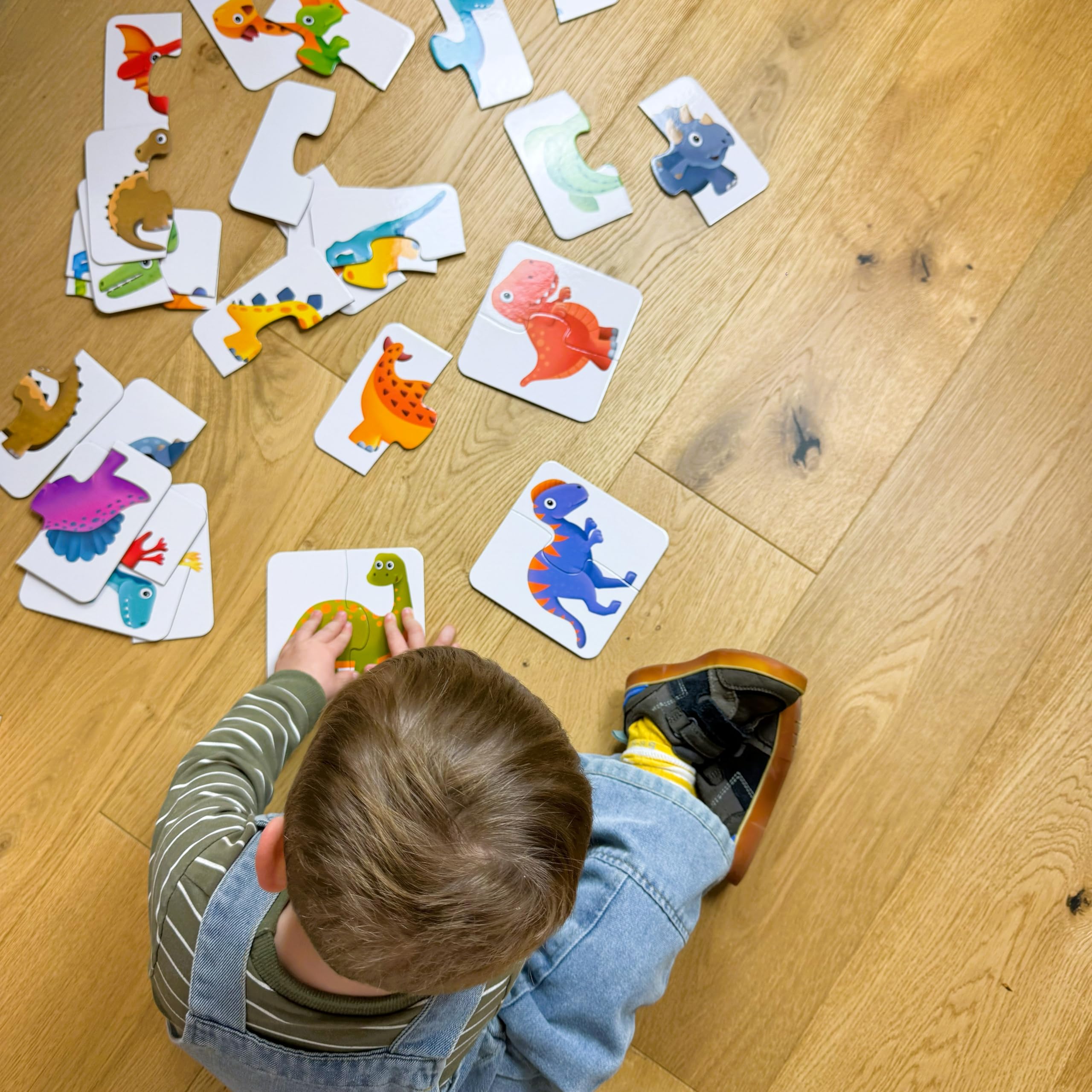 The Learning Journey early matching activity promotes problem solving and perseverance.