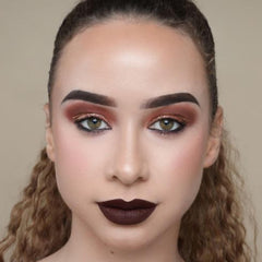 The Lip Bar liquid matte apply closeup demonstrates silky glide and velvety dry-down.