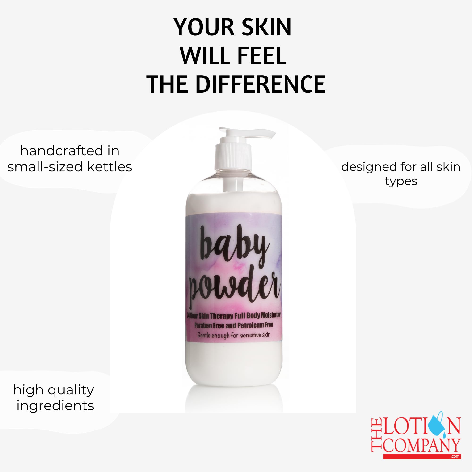 Handcrafted in Muncie, Indiana by The Lotion Company.