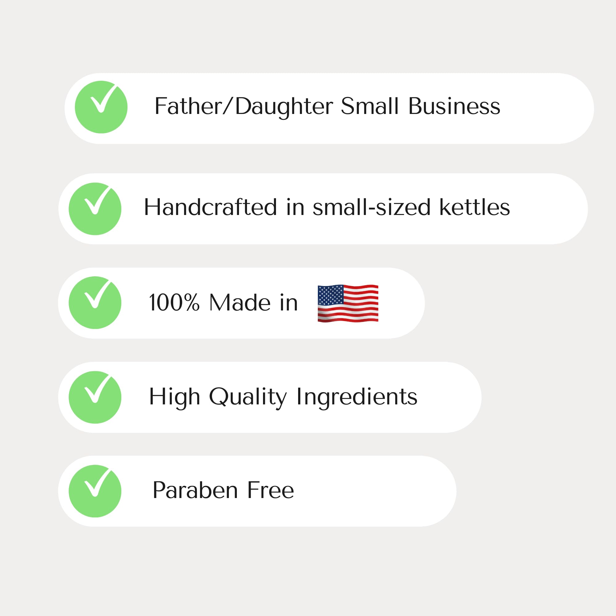 Glycerin-based formula from The Lotion Company delivering moisturized skin.