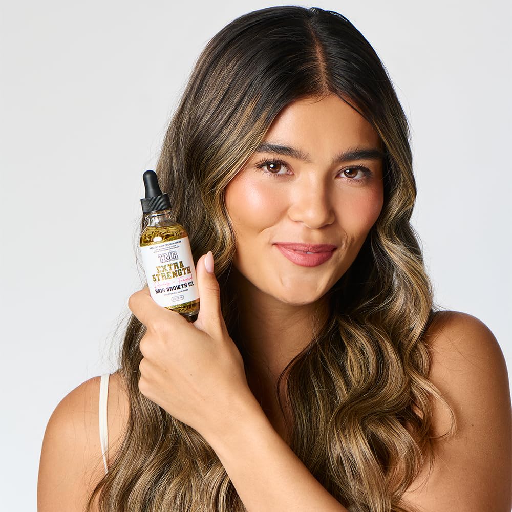 The Mane Attraction Rosemary Fenugreek Oil seals moisture to reduce breakage.