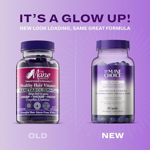Close-up of Manetabolism Plus capsules for hair and nails