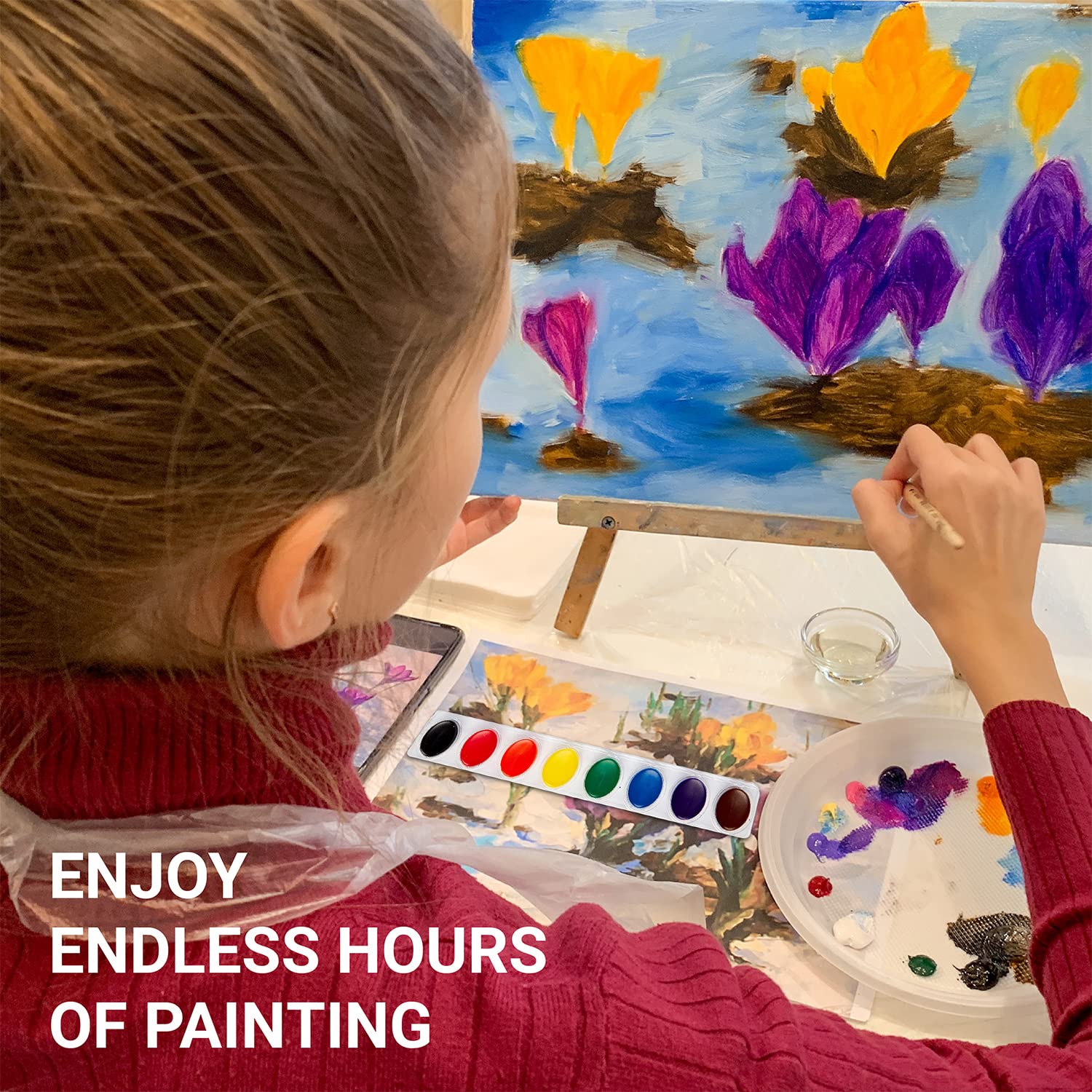 Complete gifting bundle ready for birthdays and art time.