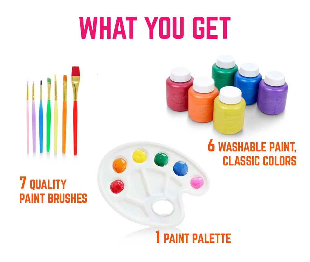 The Mega Deals six-color palette enables endless color mixing and exploration.