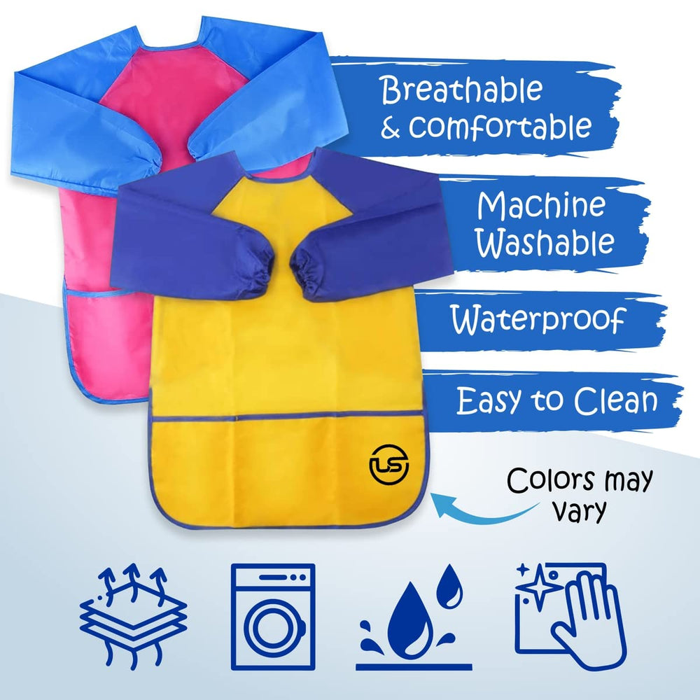 The Mega Deals non-toxic tempera paints are safe for curious toddlers.