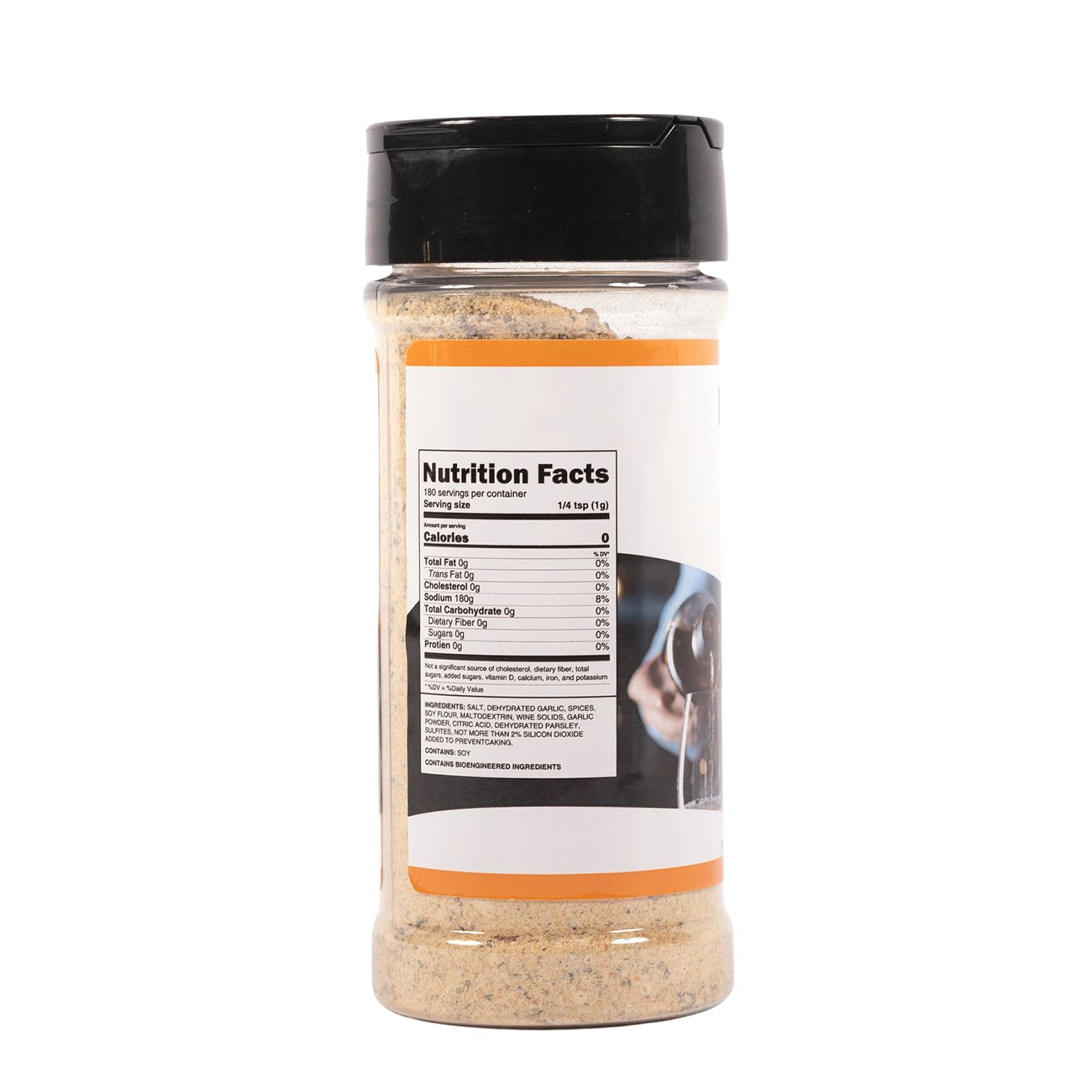 Close-up of garlic and wine seasoning ingredients in The Melting Pot blend