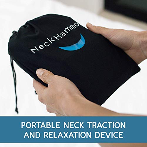 The Neck Hammock cervical traction support for neck health.