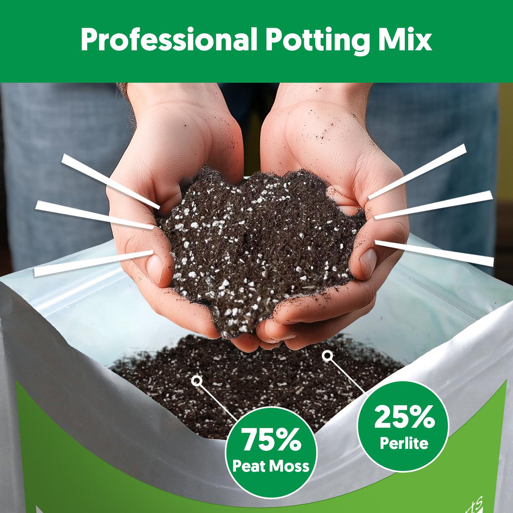 The Next Gardener ready-to-use mix saves prep time for potting and propagation.
