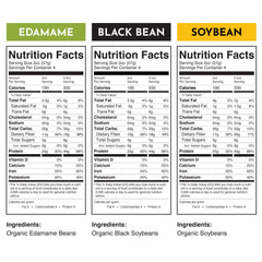 The Only Bean black bean spaghetti bowl showcases fiber-rich, vegan pasta ready for sauce.