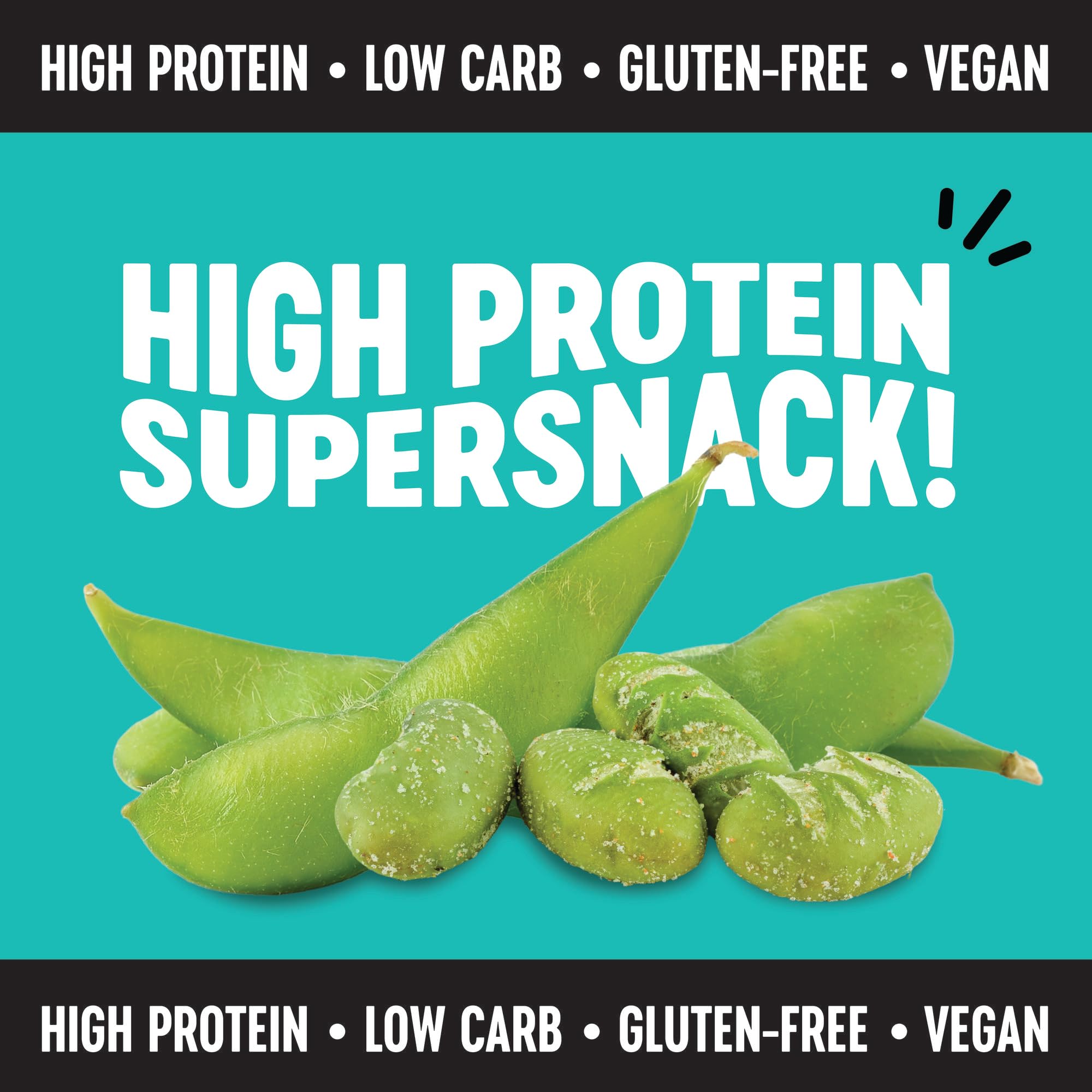 The Only Bean edamame ranch snack is kid-friendly with a balanced crunch for lunches.