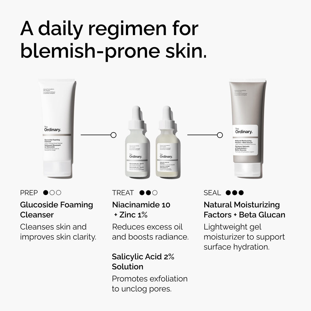 Teen skincare moment focused on mild acne and product use.
