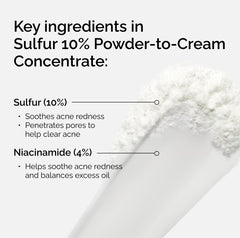 The Ordinary Sulfur 10% compact packaging for quick blemish care