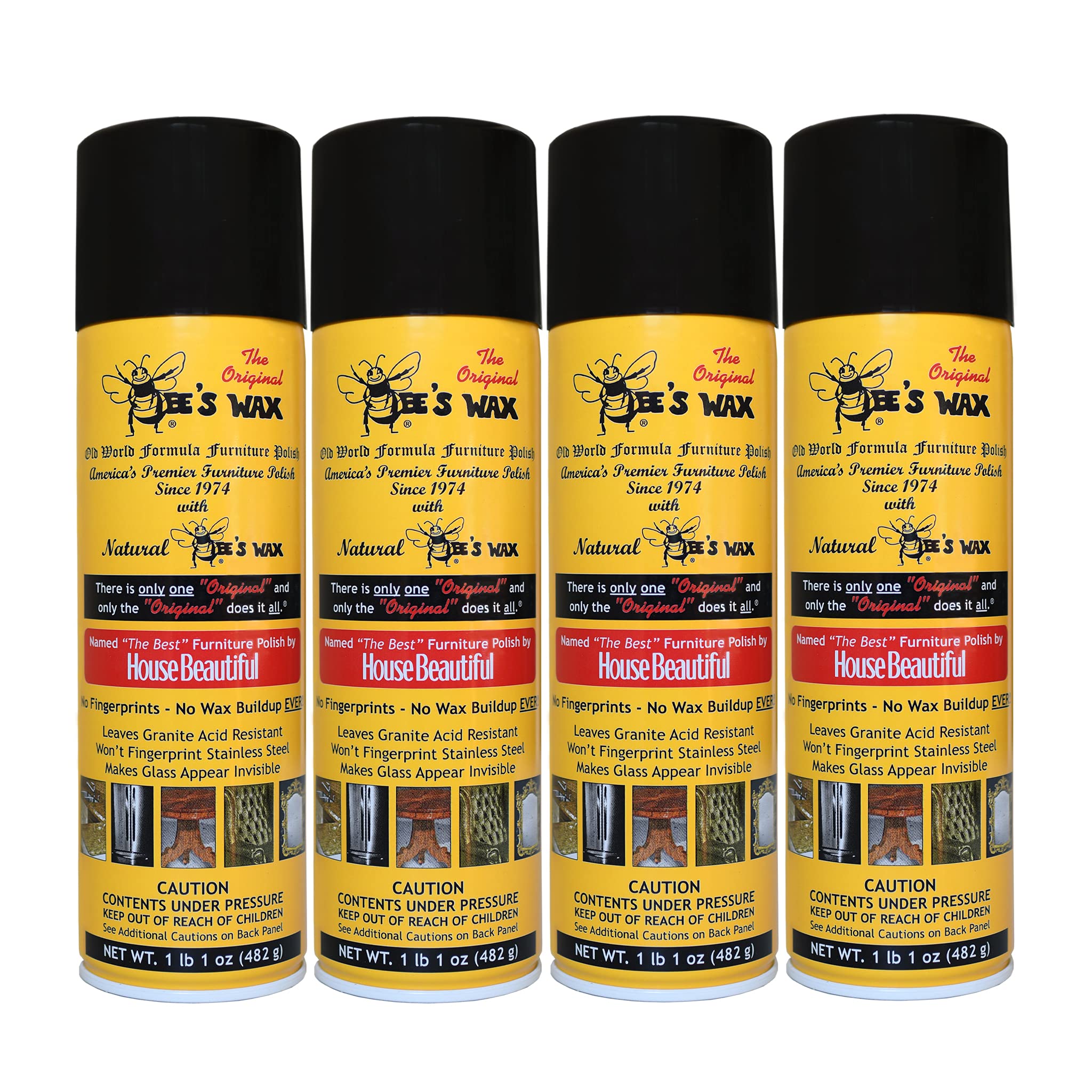 The Original Bee's Wax Old World Formula bottle pour for easy, mess-free use.