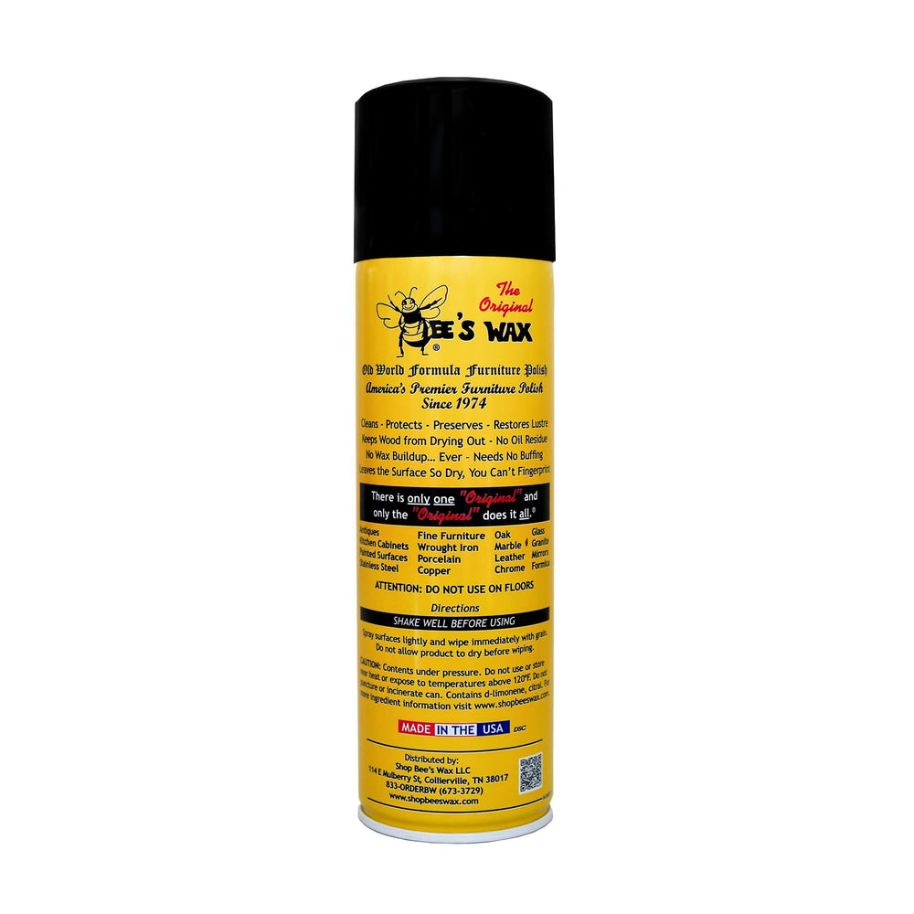 The Original Bee's Wax Old World Formula metal glass polish protects and brightens metals and mirrors.