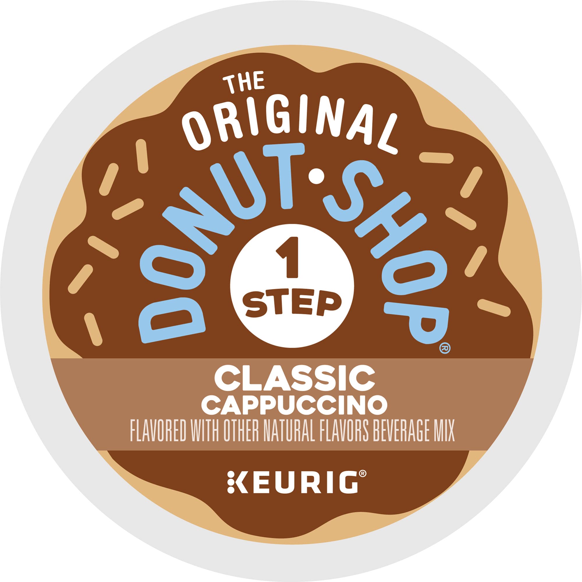 Real dairy included in the pod creates naturally creamy cappuccino texture.