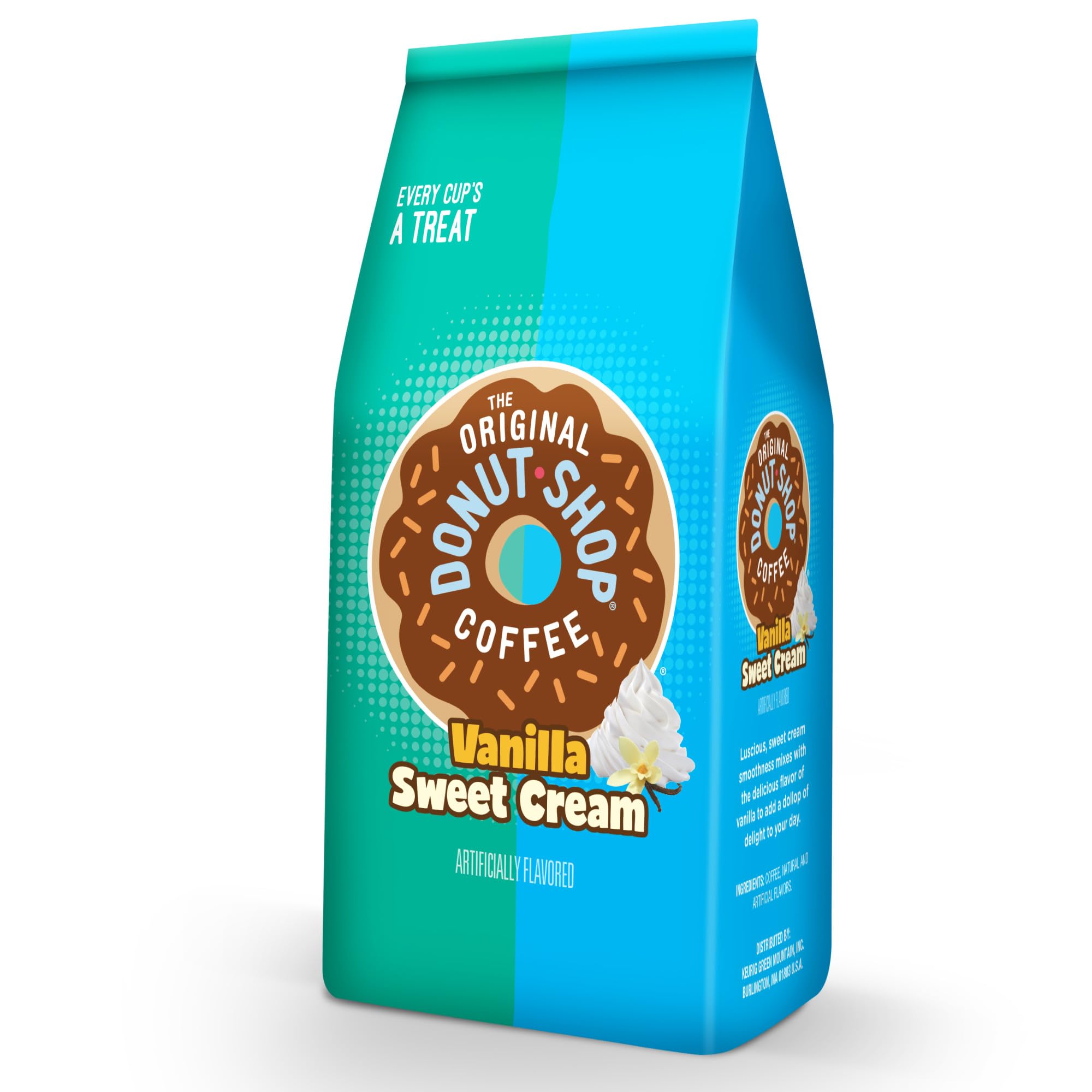 The Original Donut Shop coffee serving scene invites sharing.