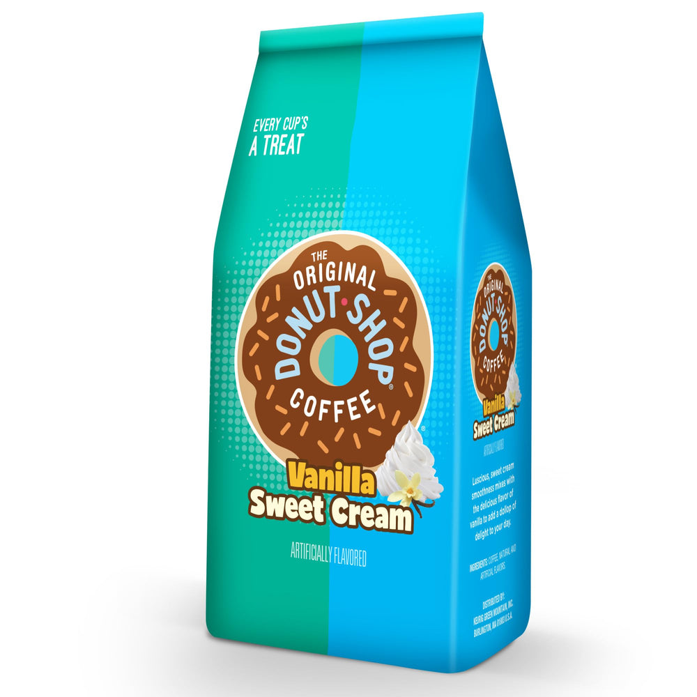 The Original Donut Shop coffee serving scene invites sharing.