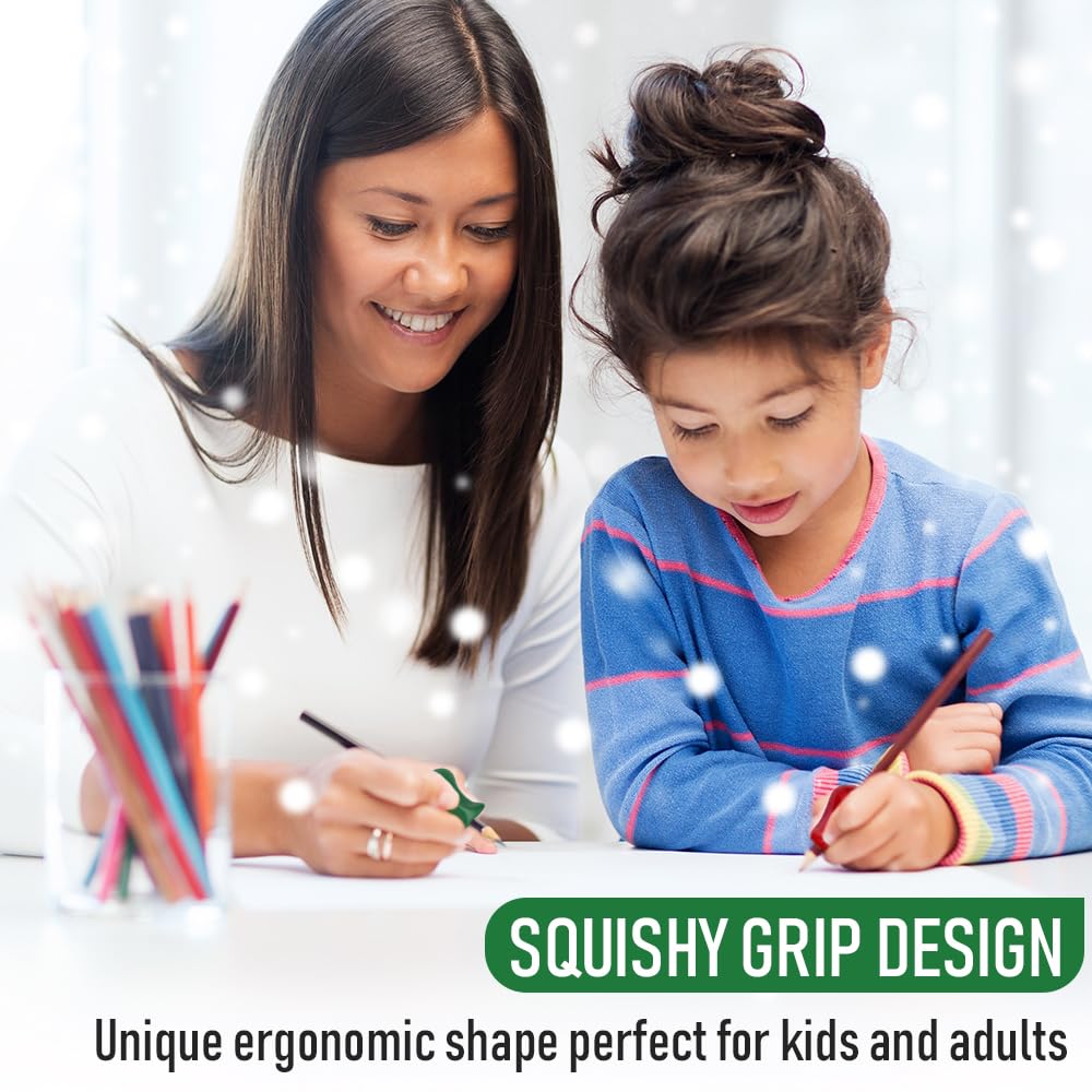 The Pencil Grip colors pack showing six colorful grips.