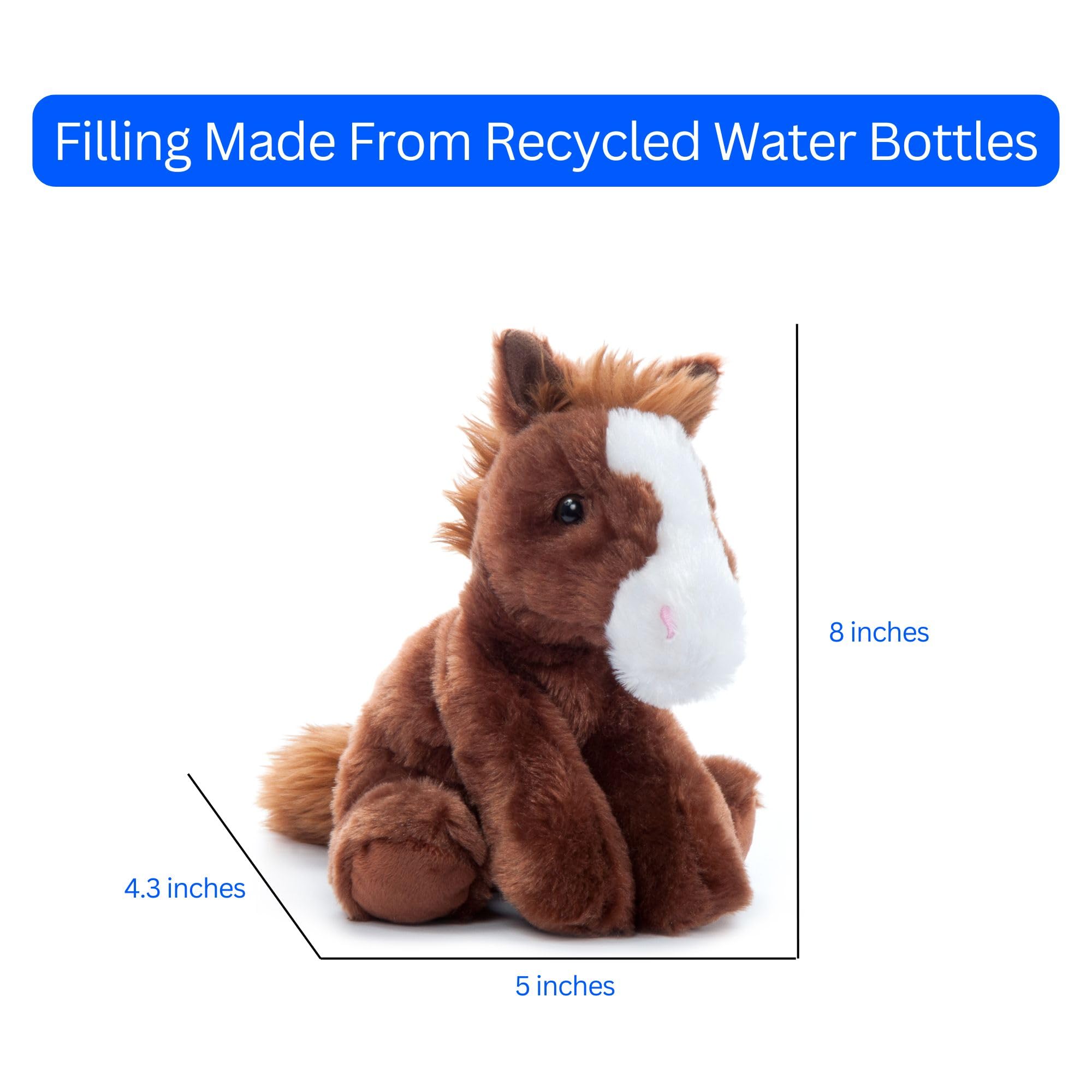 The Petting Zoo eco-friendly design uses recycled water bottles in production.
