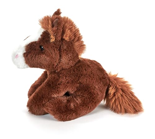 The Petting Zoo floppy horse tail adds character for storytelling.