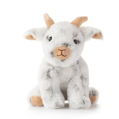 The Petting Zoo goat plush with floppy ears for cozy snuggles.
