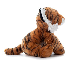 The Petting Zoo tiger plush ready for hugs, a comforting companion.